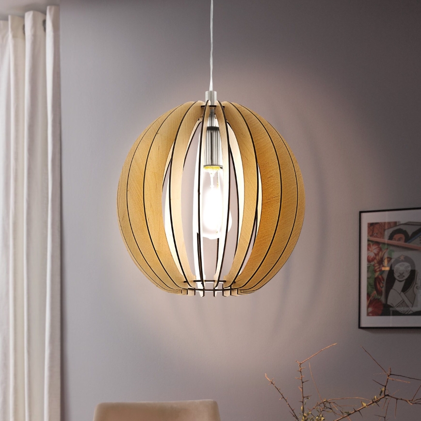 60w 230v Cossano Eglo 94764Lampadario 1xe27 wkXZTlOPiu