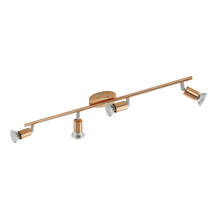 Eglo 94775 - Faretto LED BUZZ-COPPER 4xGU10/3W/230V