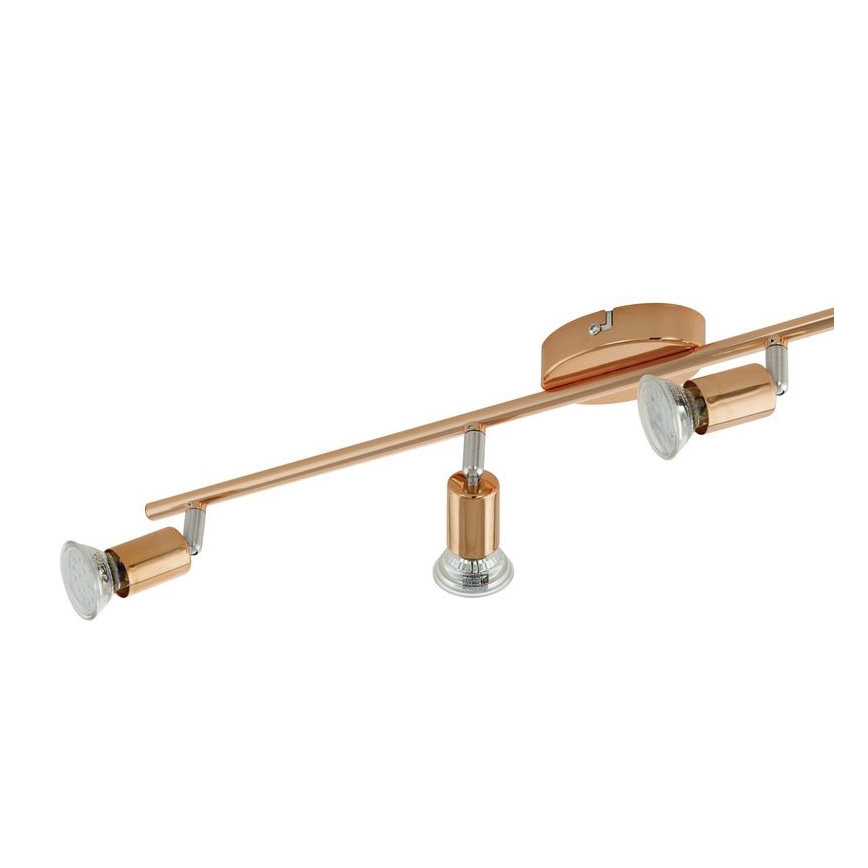 Eglo 94775 - Faretto LED BUZZ-COPPER 4xGU10/3W/230V