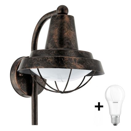 Eglo 94838 - Lampada da esterno COLINDRES 1xE27/60W/230V