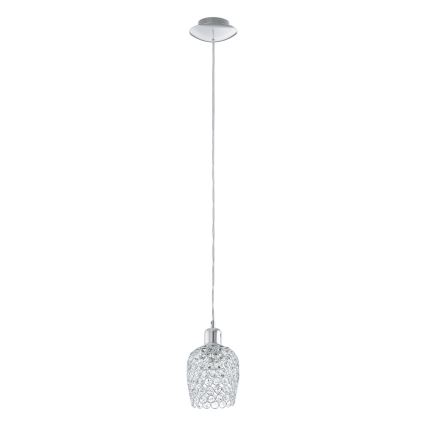 Eglo - Lampadario di cristallo 1xE27/60W/230V