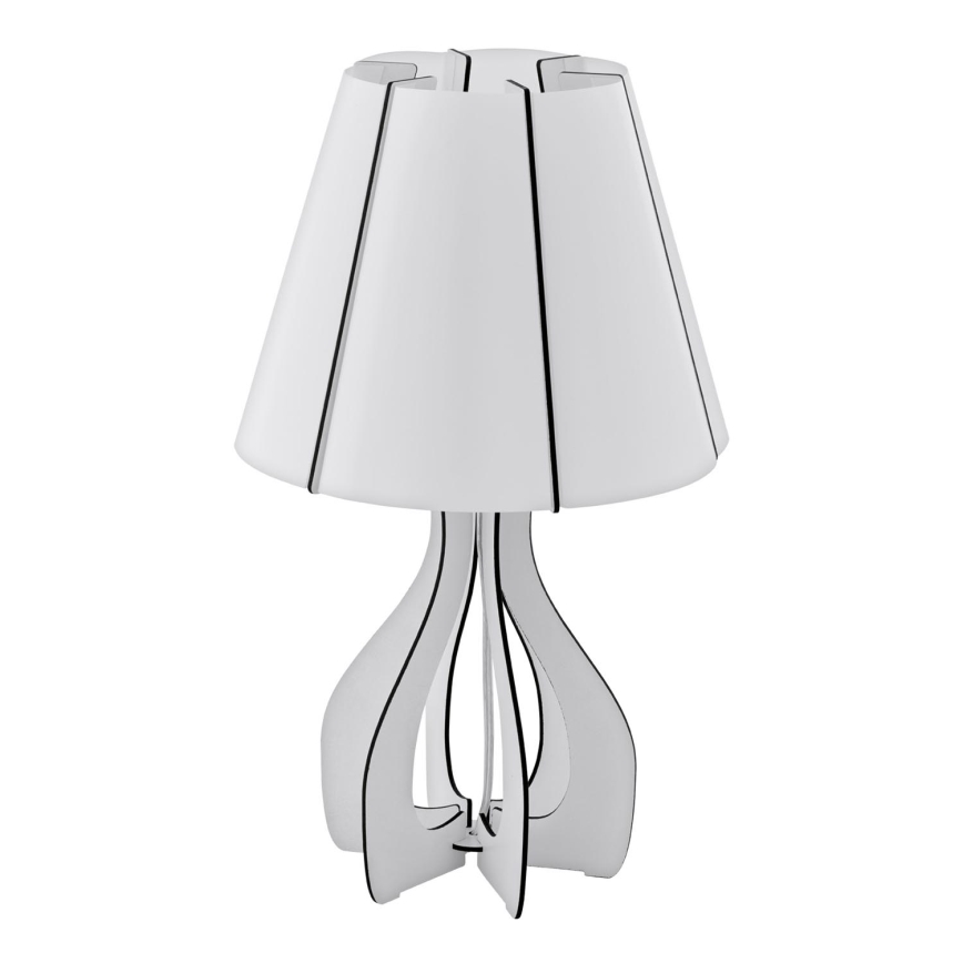 Eglo 94947 - Lampada da tavolo COSSANO 1xE27/60W/230V