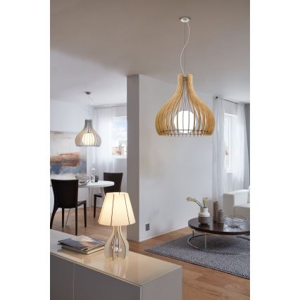 Eglo 94951 - Lampada da tavolo COSSANO 1xE27/60W/230V