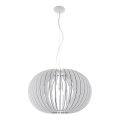Eglo 95034 - Lampadario con cavo STELLATO 1xE27/60W/230V Ø 70 cm bianco