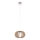 Eglo 95038 - Lampada a sospensione con cavo STELLATO 1xE27/60W/230V Ø 30 cm beige