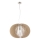 Eglo 95042 - Lampadario a sospensione STELLATO con cavo 1xE27/60W/230V Ø 70 cm beige