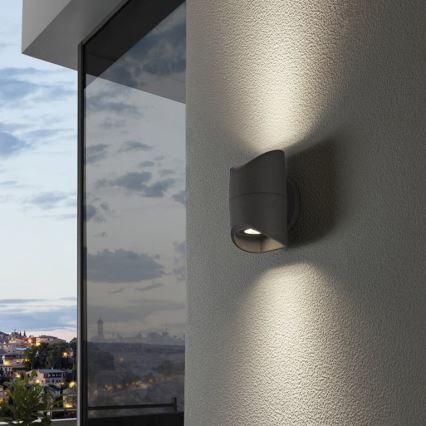 Eglo 95076 - Applique da esterno ABRANTES 2xLED/6W/230V IP44