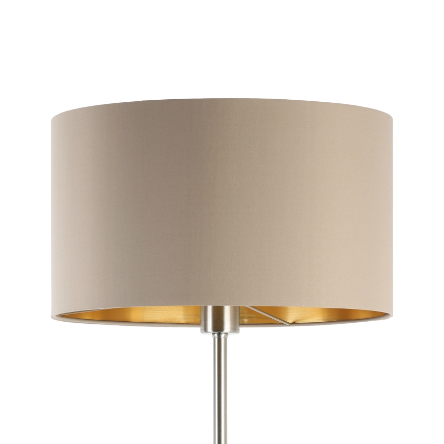 Eglo - Lampada con piedistallo 1xE27/60W/230V taupe