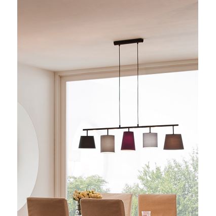 Eglo 95191 - Lampadario ALMEIDA 5xE14/40W/230V