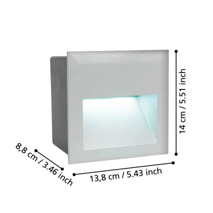 Eglo - Lampada LED di orientamento 1xLED/3,7W/230V