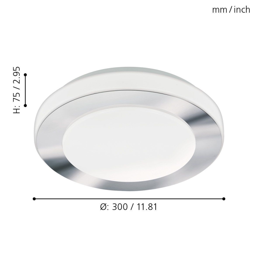 Eglo - Lampada da bagno a LED LED/11W/230V IP44