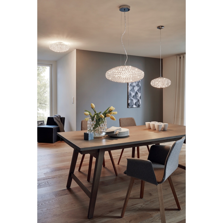 Eglo - Lampadario a sospensione con filo 1xE27/60W/230V
