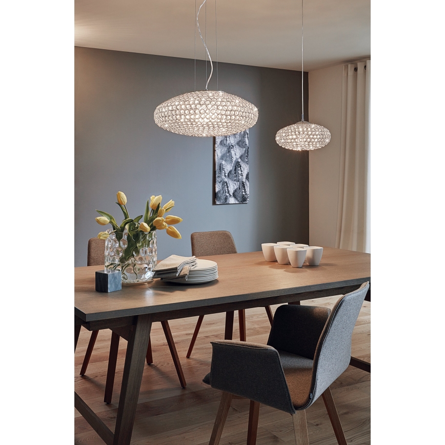 Eglo - Lampadario a sospensione con filo 1xE27/60W/230V