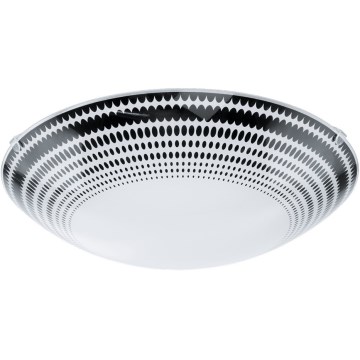 Eglo 95291 - Plafoniera LED MAGITTA LED/16W/230V Ø 31,5 cm nero/bianco