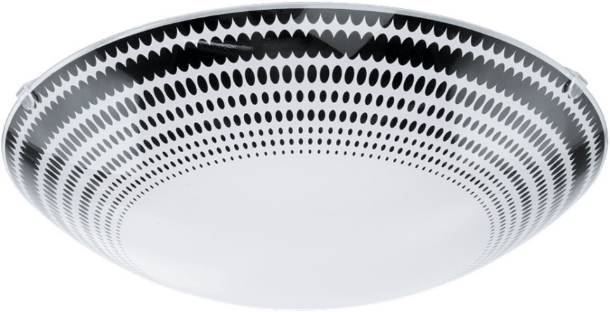 Eglo 95291 - Plafoniera LED MAGITTA LED/16W/230V Ø 31,5 cm nero/bianco
