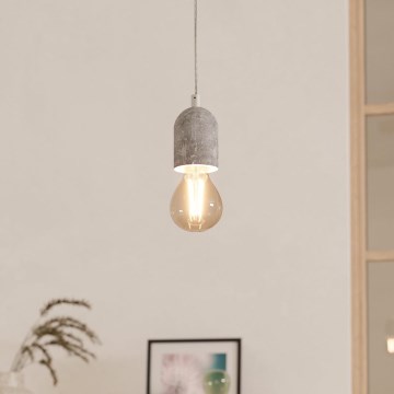 Eglo 95522 - Lampadario SILVARES 1xE27/60W/230V