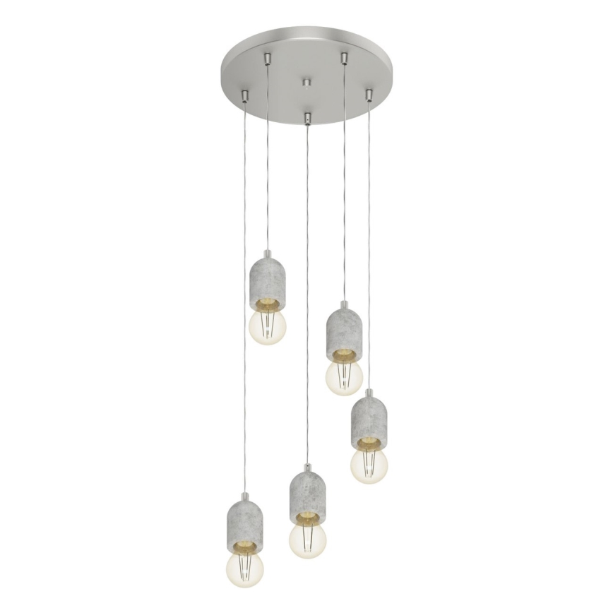 Eglo - Lampadario 5xE27/60W/230V