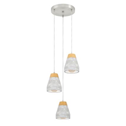 Eglo - Lampadario 3xE27/60W/230V