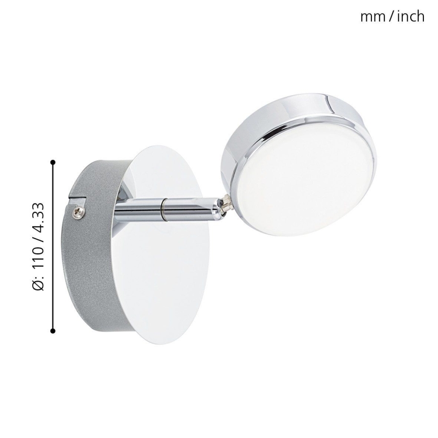 Eglo - Faretto LED/5,4W/230V