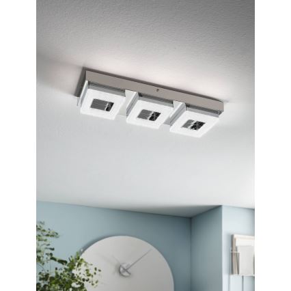 Eglo - Lampada da soffitto LED 3xLED/4W/230V