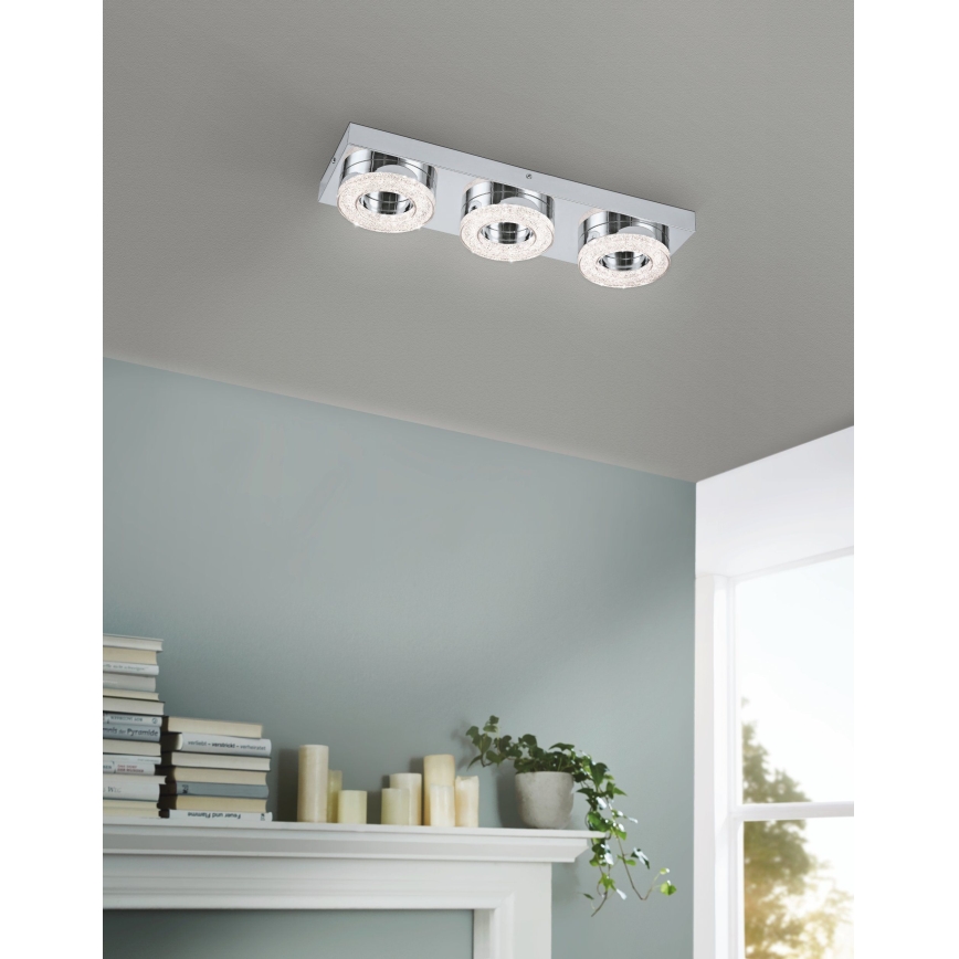 Eglo - Lampada da soffitto LED 3xLED/4W/230V