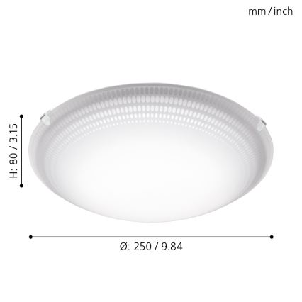 Eglo - Plafoniera LED/8,2W/230V