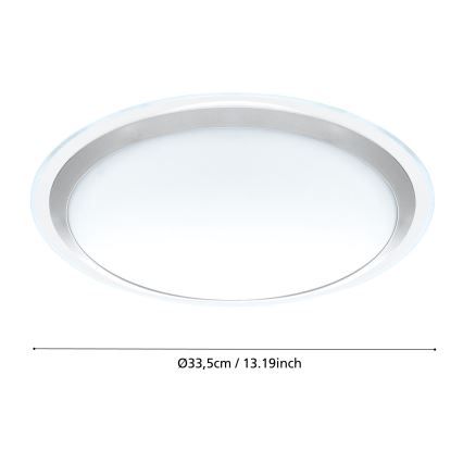 Eglo - Plafoniera LED/22W/230V