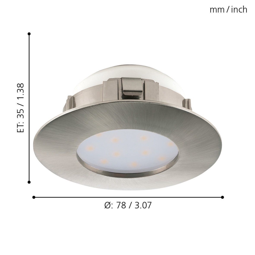 Eglo - Faretto da incasso LED/4,9W/230V
