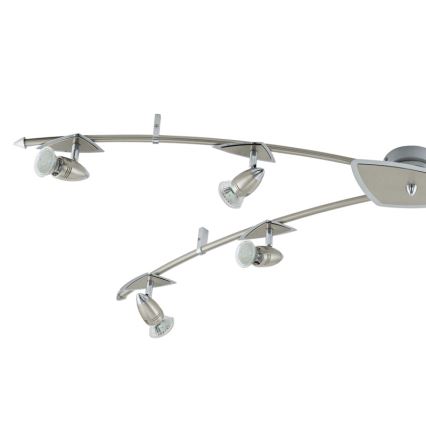 Eglo 95826 - Faretto LED WAVE LED 6xGU10-LED/3W/230V