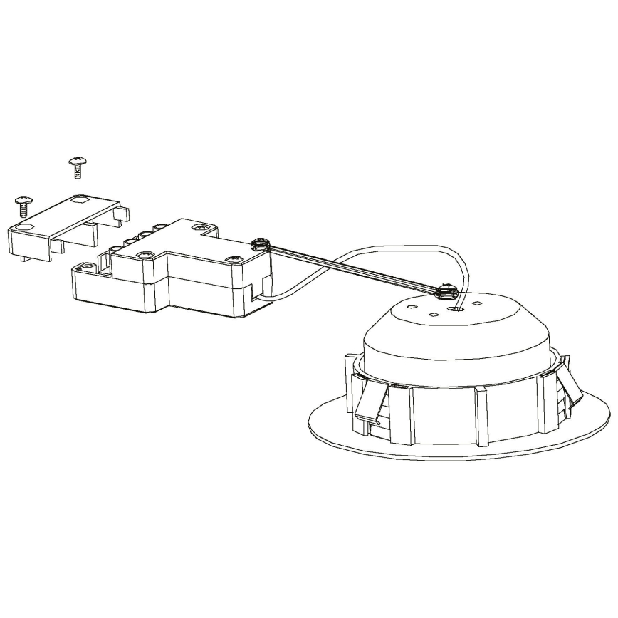 Eglo - SET 3pz Lampada LED da incasso PINEDA 1xLED/6W/230V