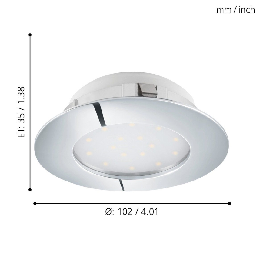 Eglo - faretto da incasso LED/12W/230V