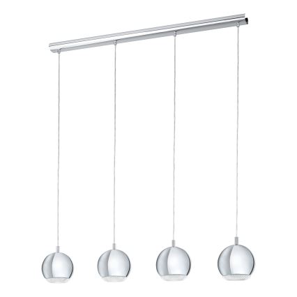 Eglo - Lampadario 4xGU10-LED/4W/230V