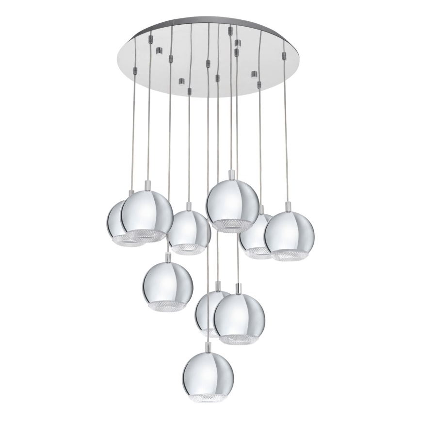Eglo - Lampadario LED 10xGU10-LED/4W/230V