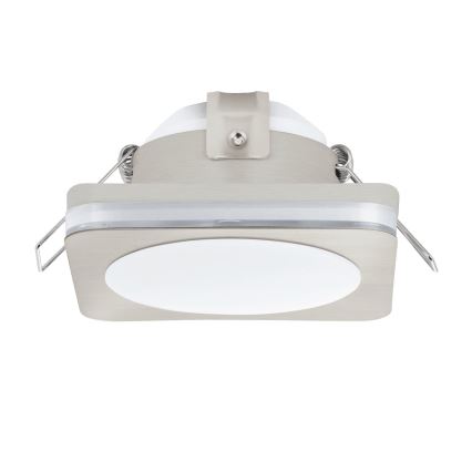 Eglo 95921- Faretto da incasso per bagno LED PINEDA 1 LED/6W/230V IP44