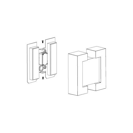 Eglo - Applique a LED da esterno 2xLED/4,8W