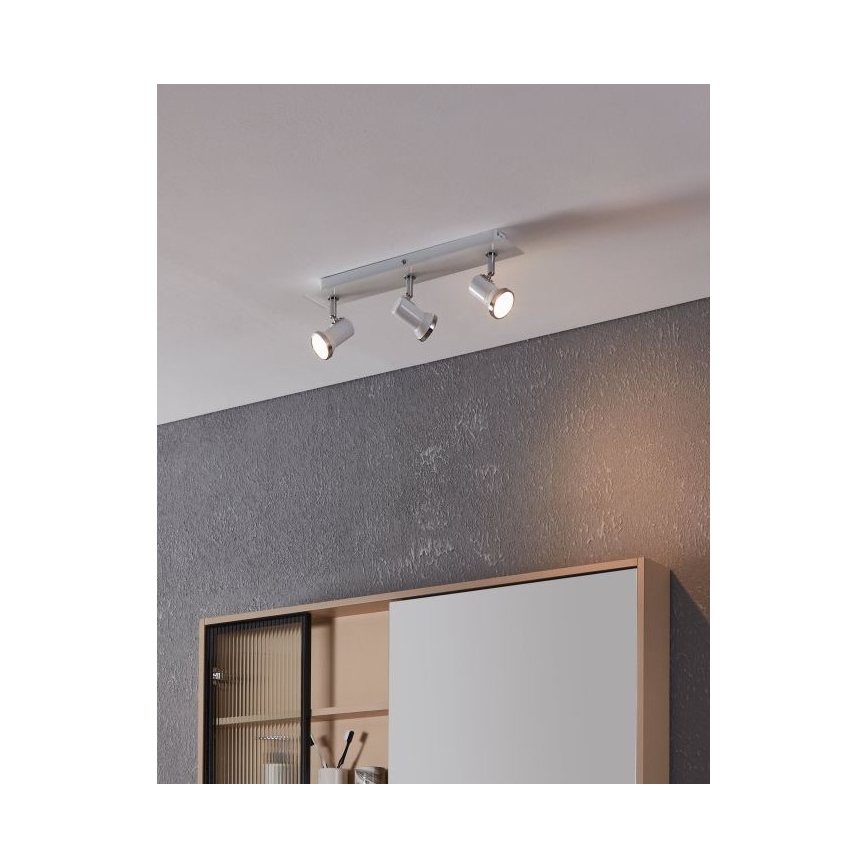 Eglo - Faretto LED da bagno 3xGU10-LED/3,3W/230V
