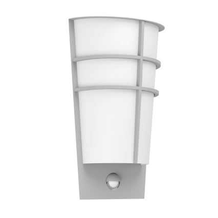 Eglo 96017 - Lampada da parete LED per esterni con sensore BREGANZO 1 2xLED/2,5W IP44