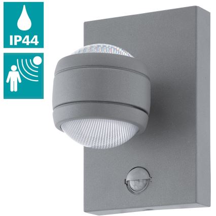 Eglo - Applique a LED da esterno con sensore 2xLED/3,7W