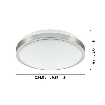 Eglo - Plafoniera LED/18W/230V