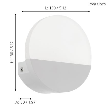 Eglo - Applique a LED 1xLED/4,5W/230V