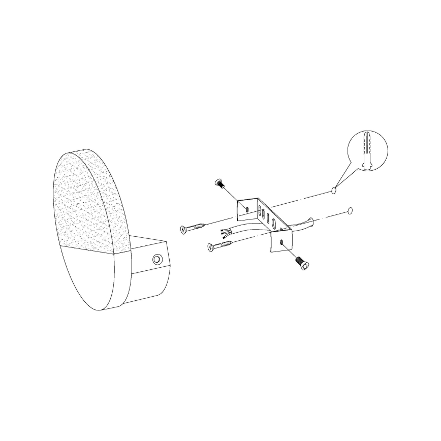 Eglo - Applique a LED 1xLED/4,5W/230V