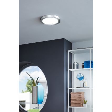 Eglo 96058 - Lampada da bagno a LED FUEVA 1 LED/22W/230V IP44 Ø 30 cm