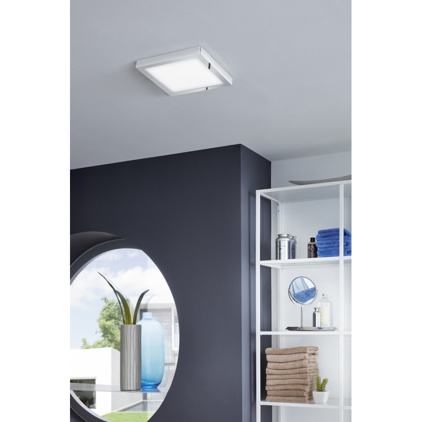 Eglo 96059 - Plafoniera LED da bagno FUEVA LED/22W/230V IP44 30x30 cm