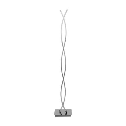 Eglo - Lampada da terra a LED 36 W, 230 V, cromo lucido