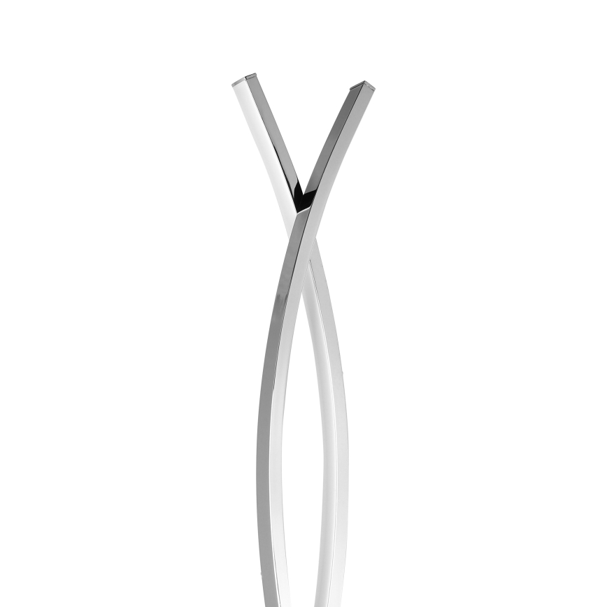 Eglo - Lampada da terra a LED 36 W, 230 V, cromo lucido