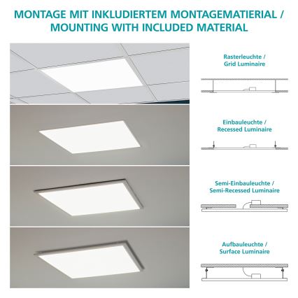 Eglo - Pannello LED da soffitto LED/16W/230V