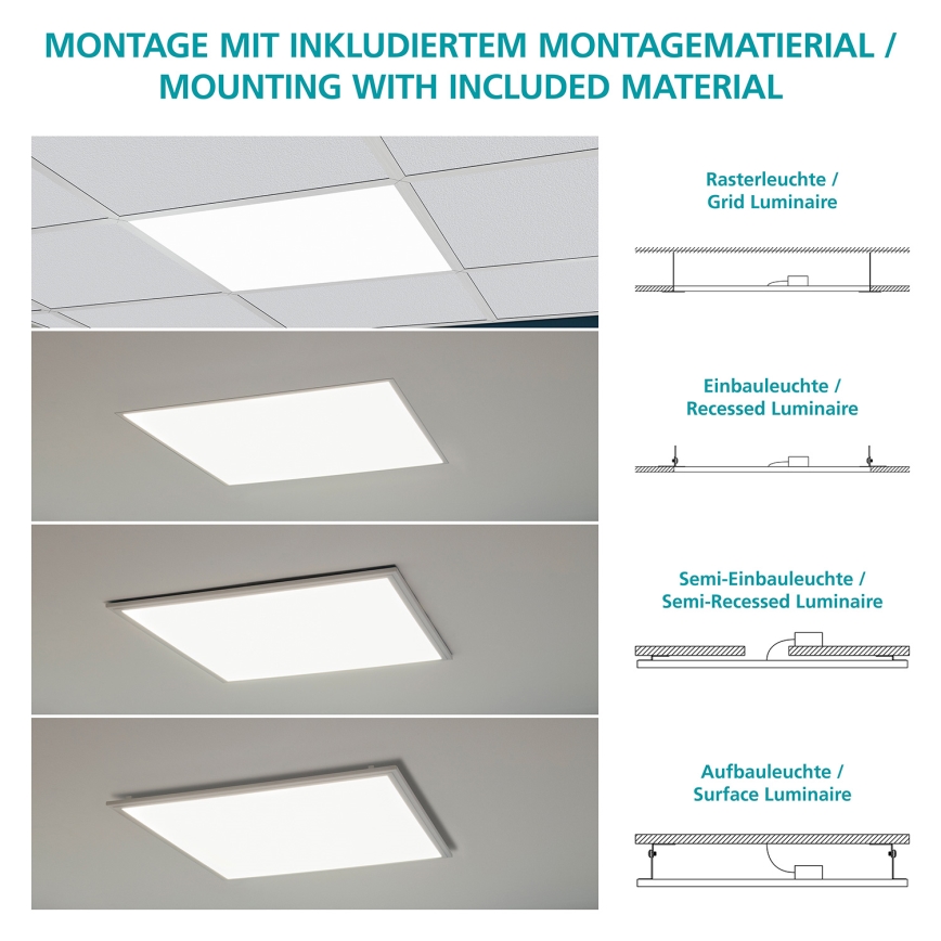 Eglo - Pannello LED da soffitto LED/16W/230V