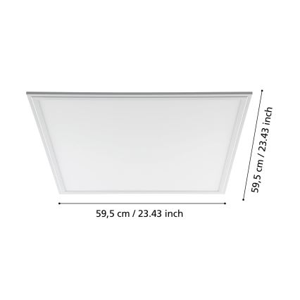 Eglo - Pannello LED da soffitto LED/40W/230V