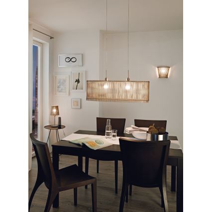 Eglo 96196 - Lampada da tavolo SENDERO 1xE27/60W/230V