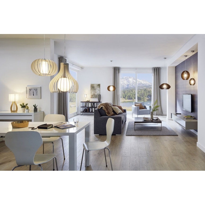 Eglo 96213 - Lampadario TINDORI 1xE27/60W/230V